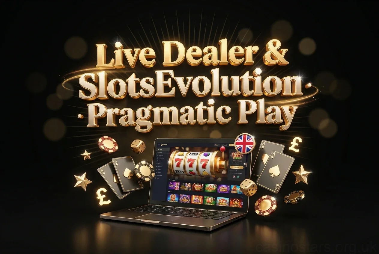 Live Dealer & SlotsEvolution · Pragmatic Play
